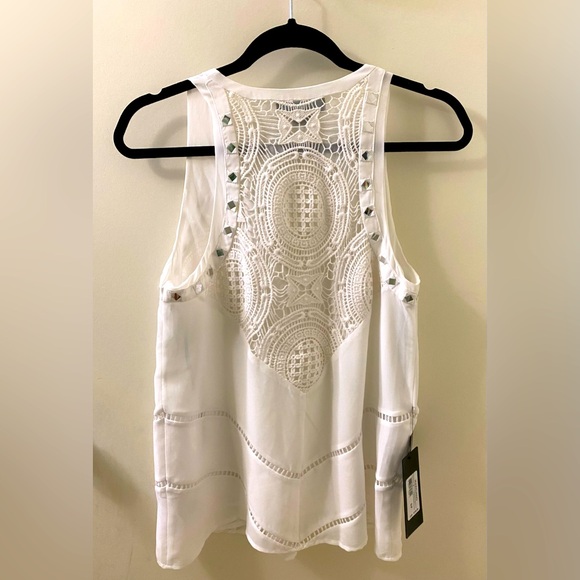 Marciano White Sleeveless Woman’s Top - Picture 2 of 4